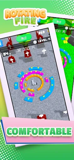 Rotating Fire - Spinning Shoot - Screenshot 2
