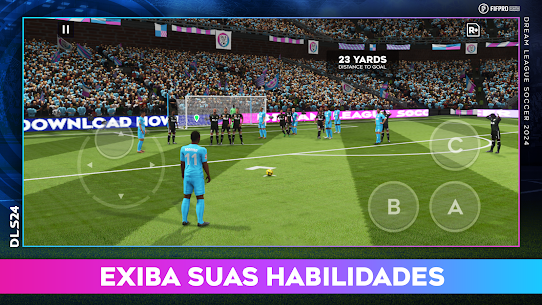 Dream League Soccer 2024 Apk Mod (Dinheiro Infinito) 3