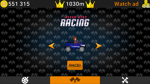 Never Stop Racing Screen 3