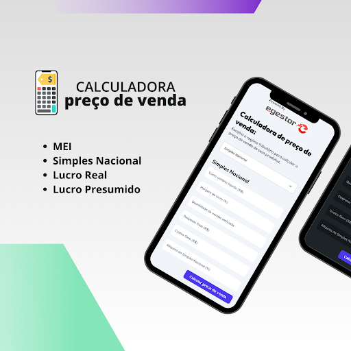 Android application Calculadora de Preço de Venda screenshort