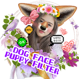 Selfie Puppy Dog Face Filter icon