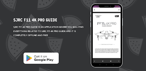 SJRC F11 4K Pro Guide Screen 2