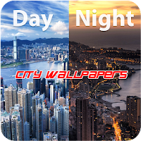 Day  Night City Wallpaper