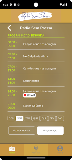 Rádio SemPressa Screen 2