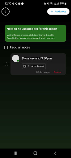 Android application Sergo screenshort