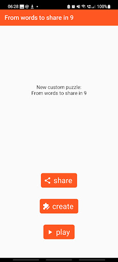 Words to Share Screen 3