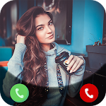 Cover Image of Download Girlfriend FaceVideo Call - Prank 5.0 APK