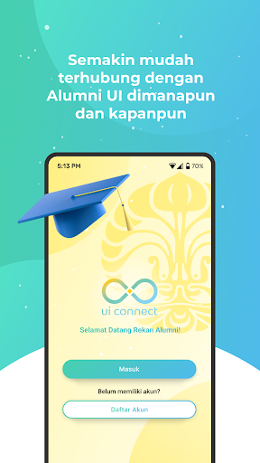 Android application UI Connect screenshort