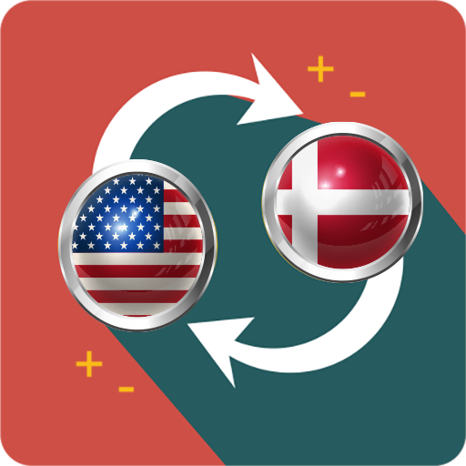 US Dollar to Danish Krone logo