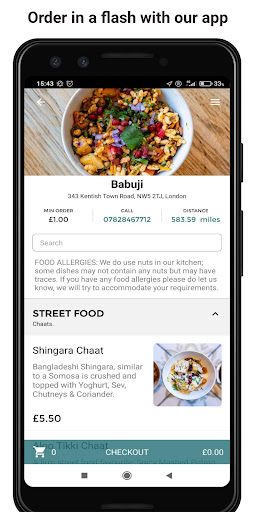 Android application Babuji screenshort