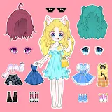 BiBi Girl: Doll Dress Up Game icon
