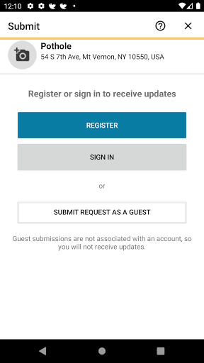 Screenshot of CMVNY CONNECT