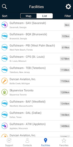 Gulfstream 24-Hr Support Screen 3