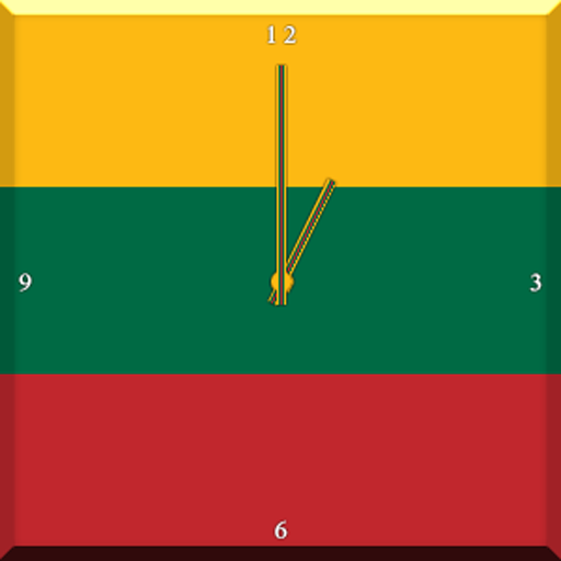 Lithuania Clock  Icon
