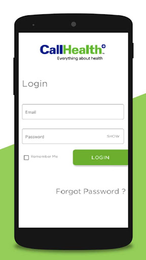 Android application CHHELPS screenshort