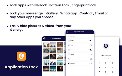 Android application Fingerprint AppLock screenshort