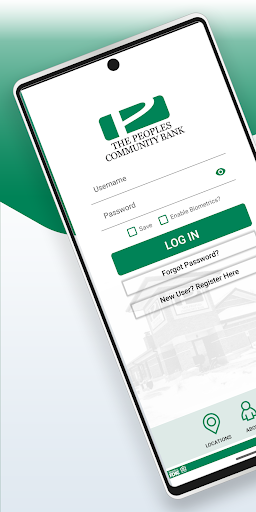 Android application The Peoples Community Bank screenshort