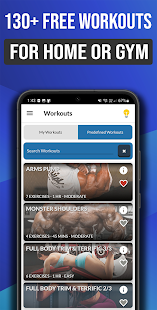 Gym Exercises & Workouts Screenshot