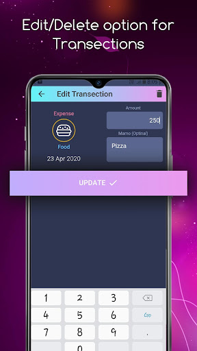 Android application Money Flow : Expense Tracker screenshort