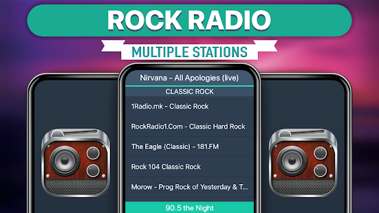 Rock Radio Favorites Screenshot