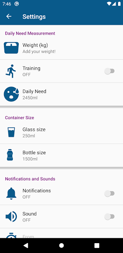 Water & Drink Log Screenshot 1 - AppWisp.com