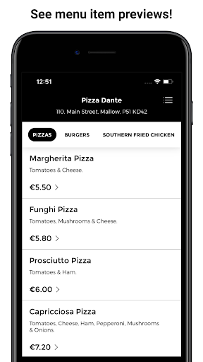 Pizza Dante Screen 2