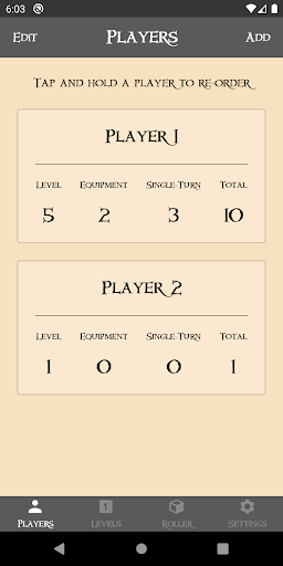 Levels Counter for Munchkin