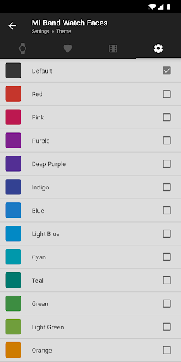 Screenshot of Watch Faces & Mi Band