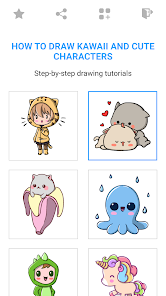 How to Draw Cute (KAWAII) Characters 
