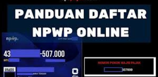Cara Daftar NPWP Online