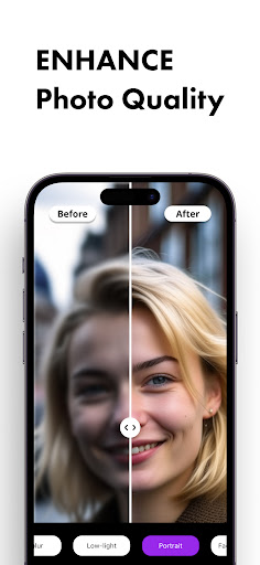 Screenshot of Goru AI: Face & Photo Enhancer