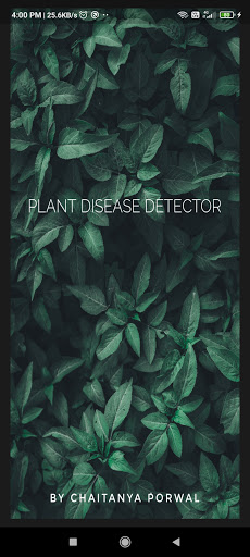 Plant Disease Detector