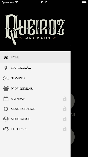 Queiroz Barber Club Screen 2