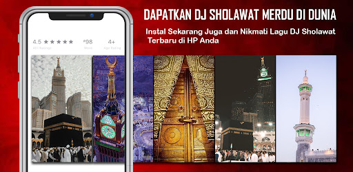 Android application DJ Sholawat Slow Offline screenshort
