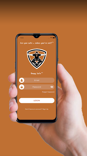 Android application Umpy Safe screenshort