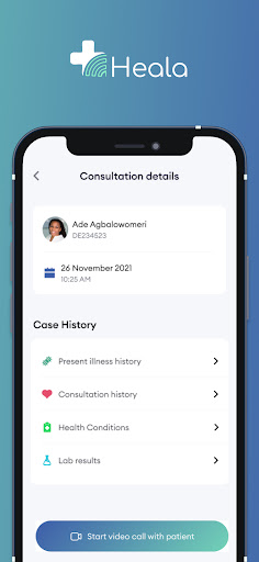 Heala Doctor Screen 2