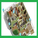 Ide Denah Rumah 3D Minimalis icon