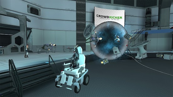 Captura de tela do simulador de cabra, desperdício de espaço