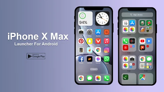 iphone x max launcher