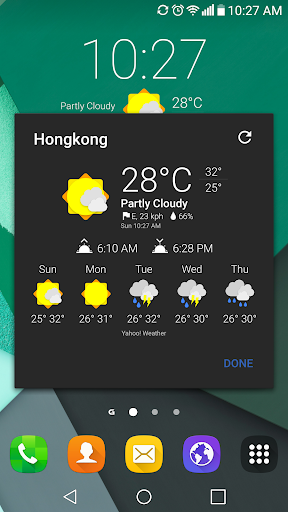 Cozy Weather Icons for Chronus Screen 2