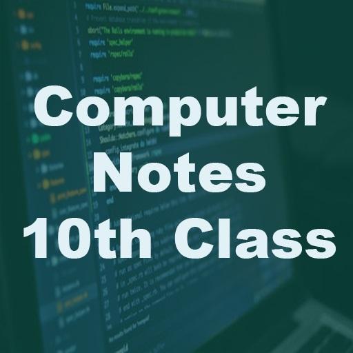 Android application Computer Notes For 10th Class screenshort
