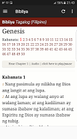 screenshot of Tagalog Bible - Ang Biblia