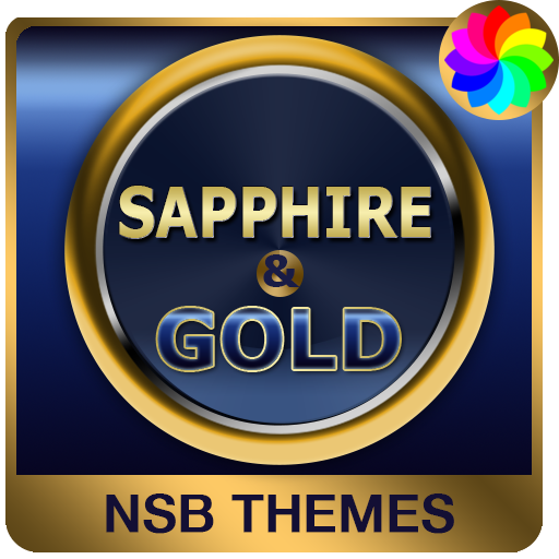Sapphire Gold Theme for Xperia Logo