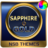Sapphire Gold Theme for Xperia icon