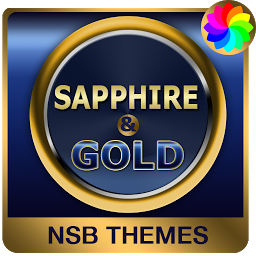 Icon image Sapphire Gold Theme for Xperia