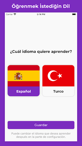 Android application İspanyolca - Türkçe Kelimeler screenshort