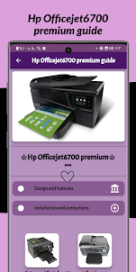 Hp Officejet6700 premium guide