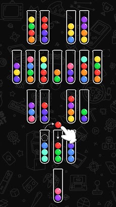 BallPuz:  カラーボール並べ替えのパズルゲームのおすすめ画像4