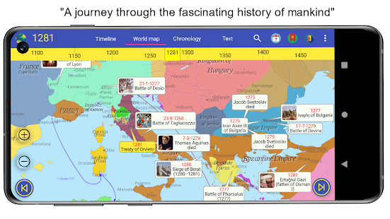 World History Atlas Capture d'écran