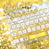 Golden Diamond Keyboard Theme icon